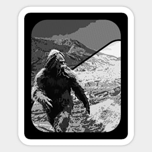 Just Bigfoot Sticker